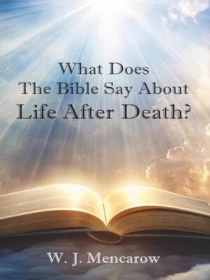 cover image of What Does the Bible Say About